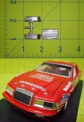 BODY PART – NASCAR 1986-87 OLDS or 1983-86 FORD GRILL & HEADLIGHT BENZELS – 1/24
