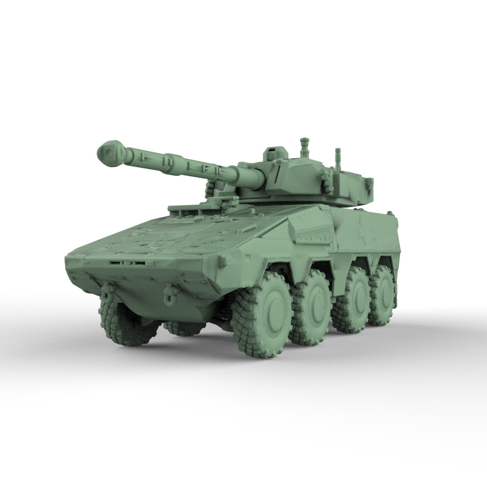 MRY-SFW SS144390 1/144 Military Model Kit German BOXER MGS Light Tank