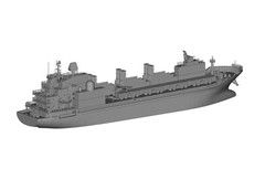 EV model ZhongDa79 UCAV/Q-Ship Containerized Weapon System Ship Unpainted