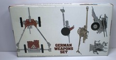 1/72 Scale WWII German, 3 Weapons Set With Crews, ESCI