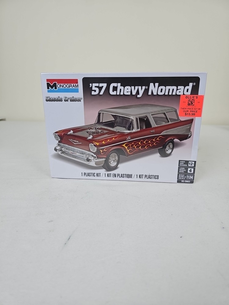 2022 Monogram ’57 Chevy Nomad “Classic Cruiser” Model 1:24 Scale Sealed New