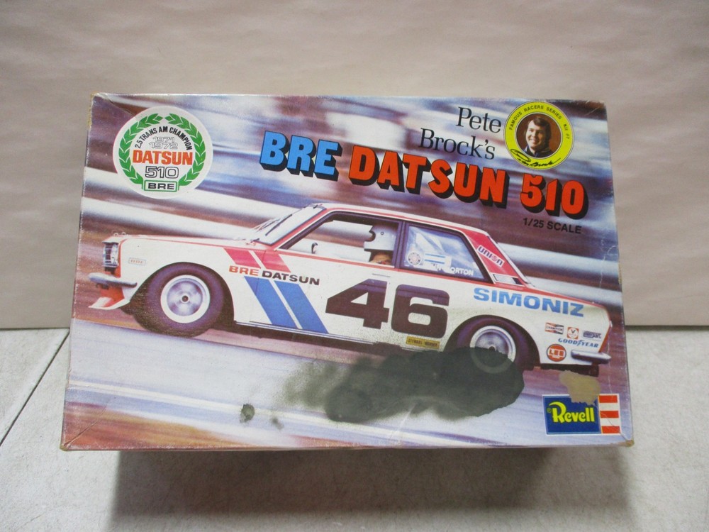 Revell Pete Brocks Bre Datsun 510 1/25 Empty Box