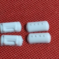 Semi Small Air Tanks Mack R685ST 1:25 Scale Model Truck Part AMT