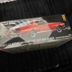 SKILL 2 MODEL KIT 1967 FORD MUSTANG SHELBY GT350 BLACK 1/25 SCALE AMT AMT834 M
