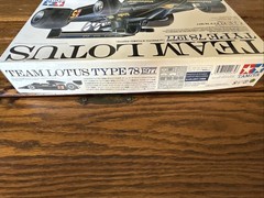 2011 TAMIYA TEAM LOTUS TYPE 78 1977 Partially Built