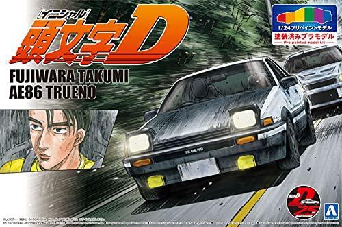 Aoshima 1/24 Kit Initial D Takumi Fujiwara Toyota AE86 Trueno Body Painted 5328