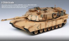 ACADEMY 1/35 M1A1 Abrams Iraq 2003 Tank plastic model Kit #13202