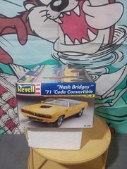 1/24 -“Nash Bridges ” 1971 ‘ Cuda Convertible ! Rare Box Cover ! Sealed Inside!