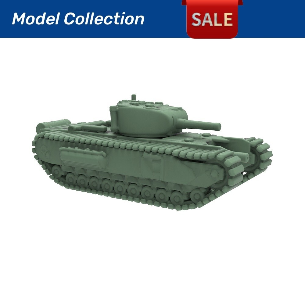 SSMODEL 1/350 1/700 British A22 Infantry MKIV Churchill VII Tanks