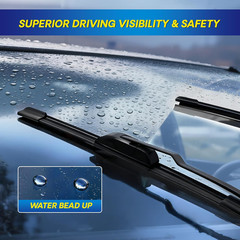 ® Silicone Windshield Wipers Replacement for 2019-2024 Toyota RAV4/ 2006-2015 Ma