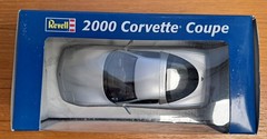 NIB 2000 Chevrolet Silver Corvette Coupe Revell Promo 1:25 Sealed 85-0914