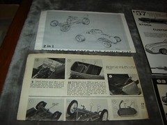 Vintage Model Kit Instructions 15 Sheets for 3n1 Trophy series and more Vintage