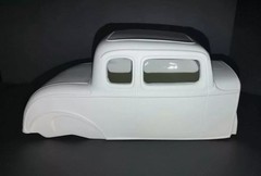 1/8 scale Chopped 1932 Ford 5-window Coupe Body Big Deuce Best Available Milner