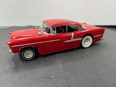 C12 Monogram 1955 Chevy Bel Air Hardtop Street Rod vintage built model 1/25 McM.