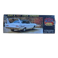 Jo-Han 1/25 Scale Plymouth Superbird Stock or Race New Sealed Vintage Read