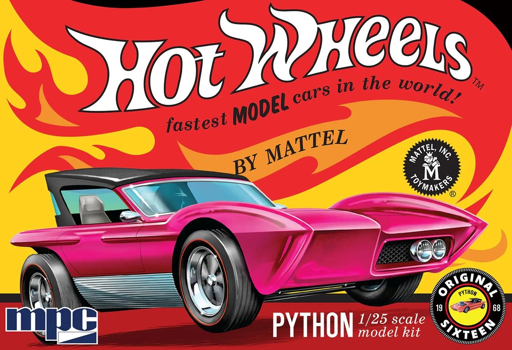 MPC Hot Wheels Python 1/25 Model Kit MPC1034