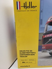 HELLER Volvo F12-20, 91702with Trailer & Container Load 1:32 Scale Plastic NIB