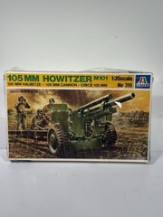 Italeri 319 1:35 105mm Howitzer M101 Cannon Model Kit Sealed
