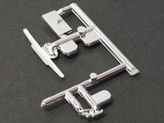 48 Ford Coupe TRUNK HANDLE , TRIM / EMBLEM from Revell 1:25 Model Kit 48