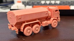 3d Printed 1/72/144 URAL 5323 Bulletproof Armored Vehicle Unpainted Kit
