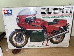 TAMIYA DUCATI 900 MIKE HAILWOOD REPLICA 1/12. Item14019 reproduction version
