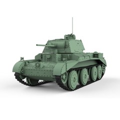 SSMODEL 1/76 20mm War Gaming Model Kit British A13 MKI Cruiser MkIII Light Tank