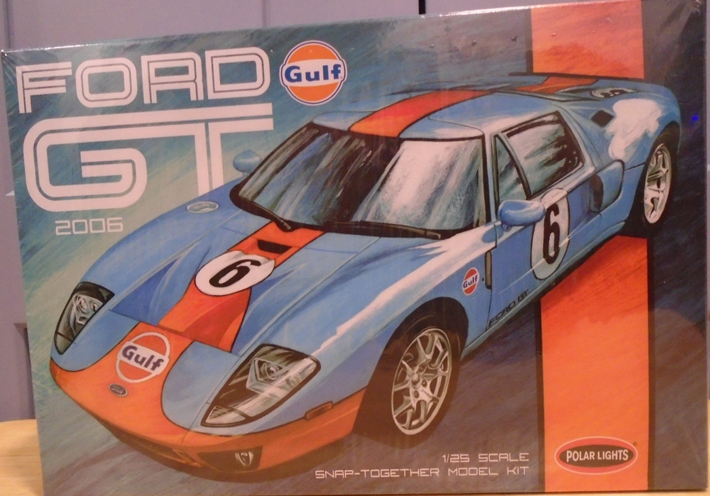 Polar Lights #955 1/25 SCALE 2006 Ford GT Snap Kit NEW IN BOX