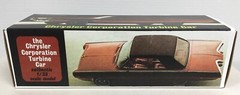 New 1963 Chrysler Turbine Car Promo Model REPLICA BOX ONLY..NO CAR