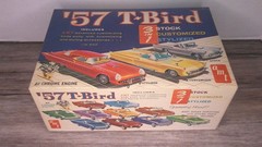 AMT Model car kit ’57 T bird 3 in 1 kit in original box unassembled Z159