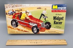 NEW Sealed Vintage Monogram Model kit – Midget Racer – Plastikit P1