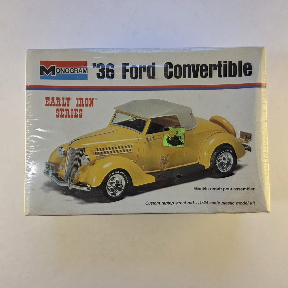 36 Ford Convertible Monogram 1:24 In Factory Sealed Box