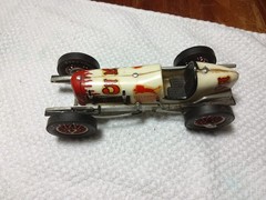 Vintage Gilmore 535 Indianapolis Indy 500 Racing Car Plastic Model Kit Built