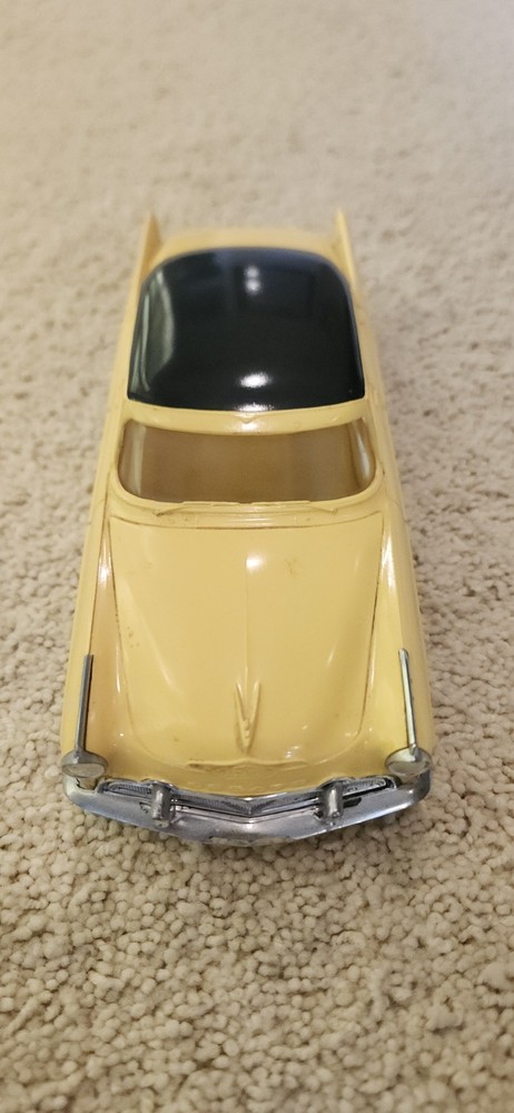 1956 Desoto Fireflite 4 Dr Friction Promo Model Vintage Johan In Yellow