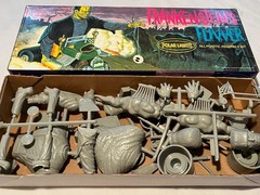 1997 Frankenstein’s Flivver Polar Lights Playing Mantis Model # 5006 Kit
