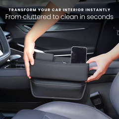 Car Seat Gap Filler Organizer-Storage for Phone, Keys, Wallets and Gadgets-Unive