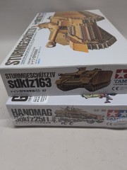 lot(2) Tamiya 1/35 German Models 35020 Hanomag Sdkfz251/1 & 35087 Sdkfz164 Tank