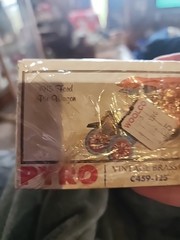 SEALED VINTAGE NOS PYRO VINTAGE BRASS CAR 1967, 1915 FORD PIE WAGON MODEL KIT