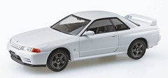 AOSHIMA 1/32 The Snap Kit Nissan R32 Skyline GT-R Crystal White 14-B Plastic Mod