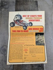 VINTAGE 1971 MONOGRAM RED BARON MODEL ADVERTISEMENT BROCHURE
