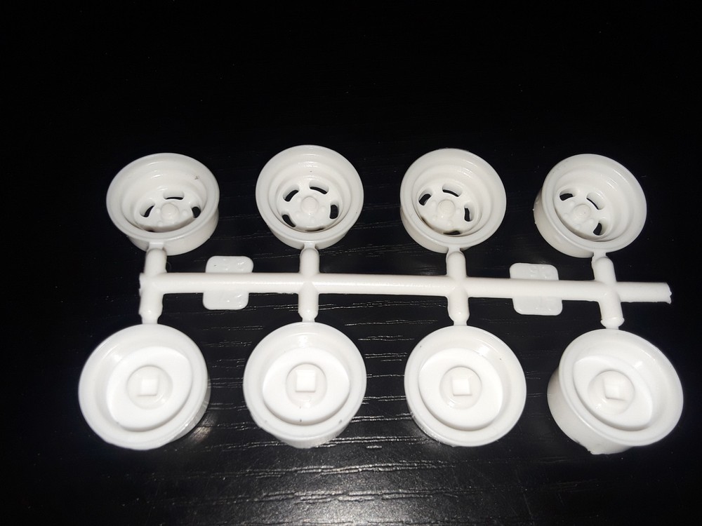 1/25 scale Model car parts MPC modified stocker wheels