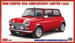 Hasegawa 20739 1/24 Mini Cooper 40th ANNIVERSARY LIMITED (1999) – USA Shipping