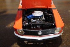 Monogram 1970 Ford Mustang Boss 302 Clean Build 1/24