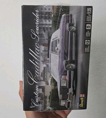 Revell, Custom Cadillac Lowrider, 1/25 scale, #4438 !!Sealed Inside!!