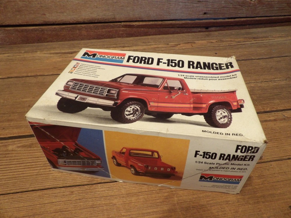 Vintage MONOGRAM FORD F-150 PICK-UP Truck Model Kit – Junkyard Parts!