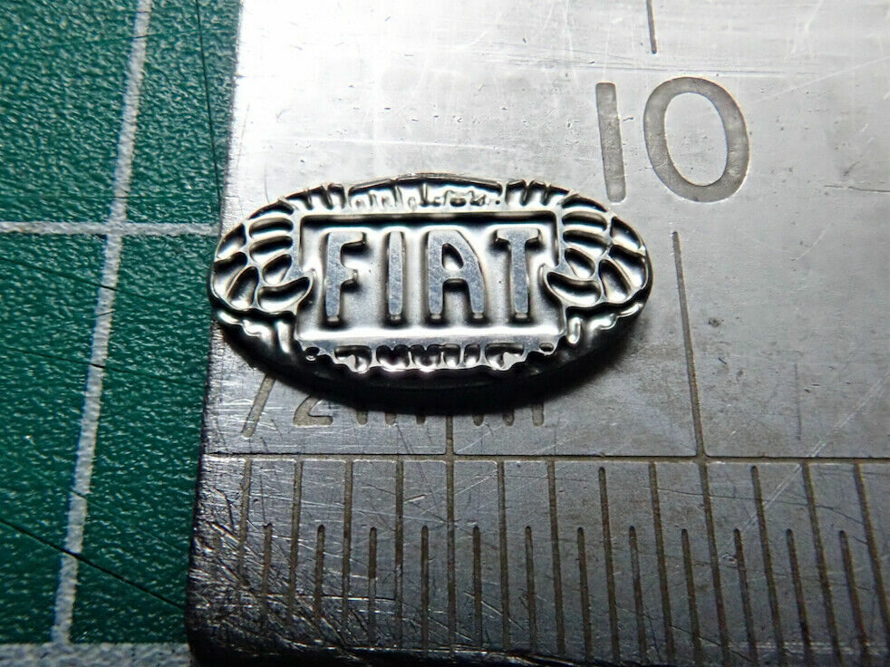 Pocher 1/8 Metal Fiat Grand Prix De France 1907 Correct Radiator Badge Emblem