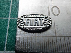 Pocher 1/8 Metal Fiat Grand Prix De France 1907 Correct Radiator Badge Emblem