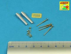 1/35 Mk.V Male Barrels for 6 pdr(57mm) Gun & 8mm Hotchkiss m.1909(4pcs)for Meng