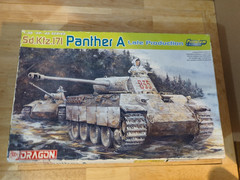 Dragon 1/35, Sd.Kfz.171 Panther A Late Production Premium NEW/OPEN BOX