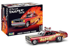 Revell ’70 1970 Plymouth DUSTER Funny Car, Venice CA FD, in 1/25 4528 (104)