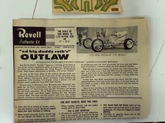 Original Revell Ed “Big Daddy” Roth’s Outlaw Model Kit / 1962 H-1282:198